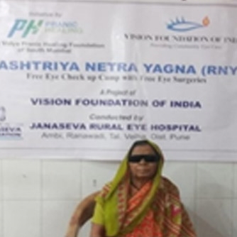 Sulabai Bajarang Bhaleka (Under the banner of Yoga Vidya Pranic Healing Foundation)